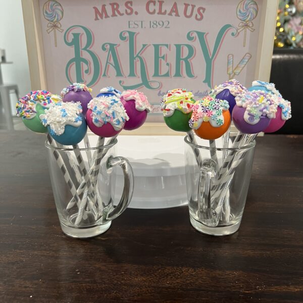 Faux Cake Pops
