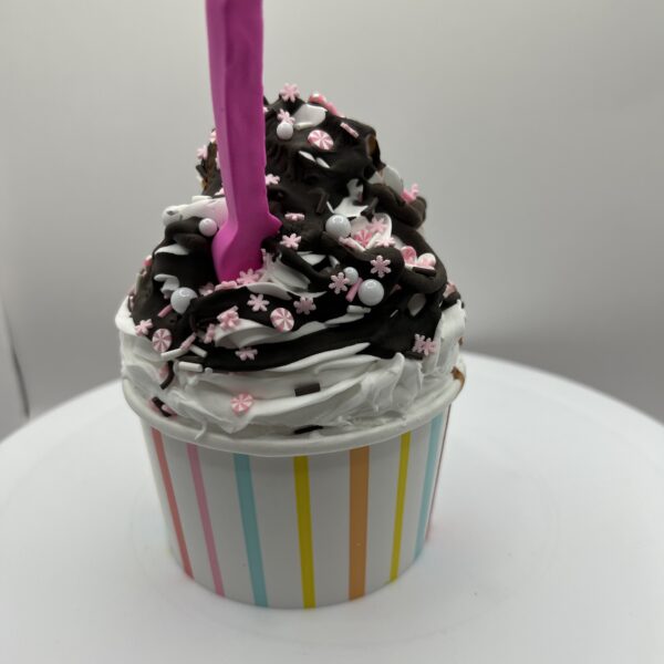Faux Ice Cream Sundae