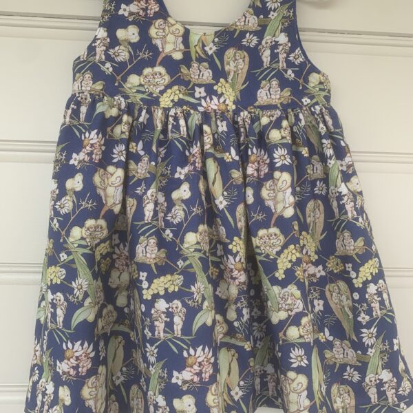 100% cotton Australian themed dress size 18 months