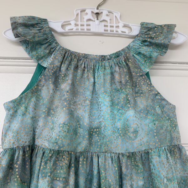 100% cotton batik sundress. Girls size 4