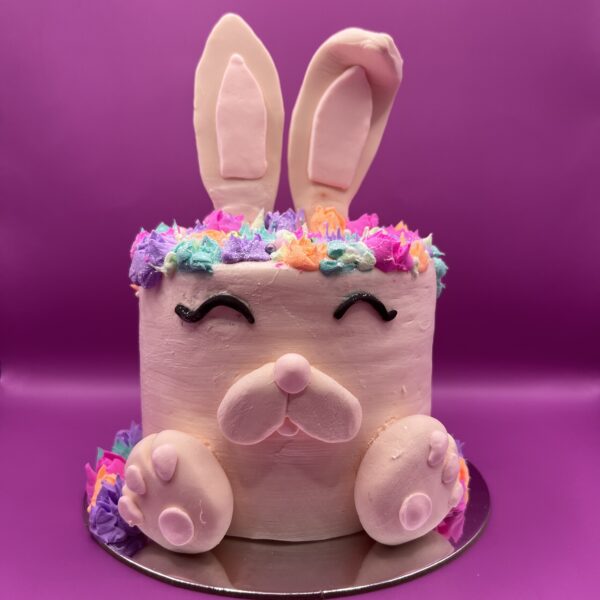 Faux Easter Bunny Cake