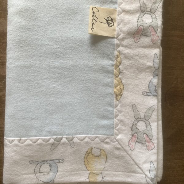 100% cotton bunny rug