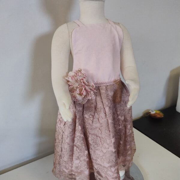 Caitlyn laced skirt tieback dress