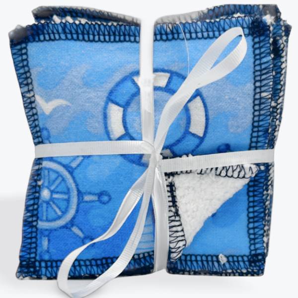 Blue Boat Face Wipes